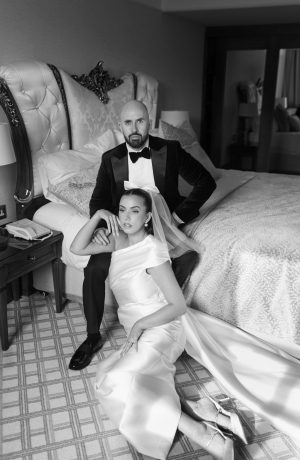 Editorial Portraits, Bride & Groom in Killarney Plaza Hotel